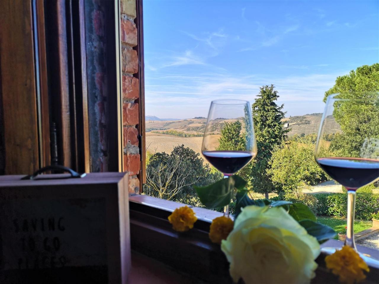 Agriturismo Palazzo Conti - B Pienza Esterno foto